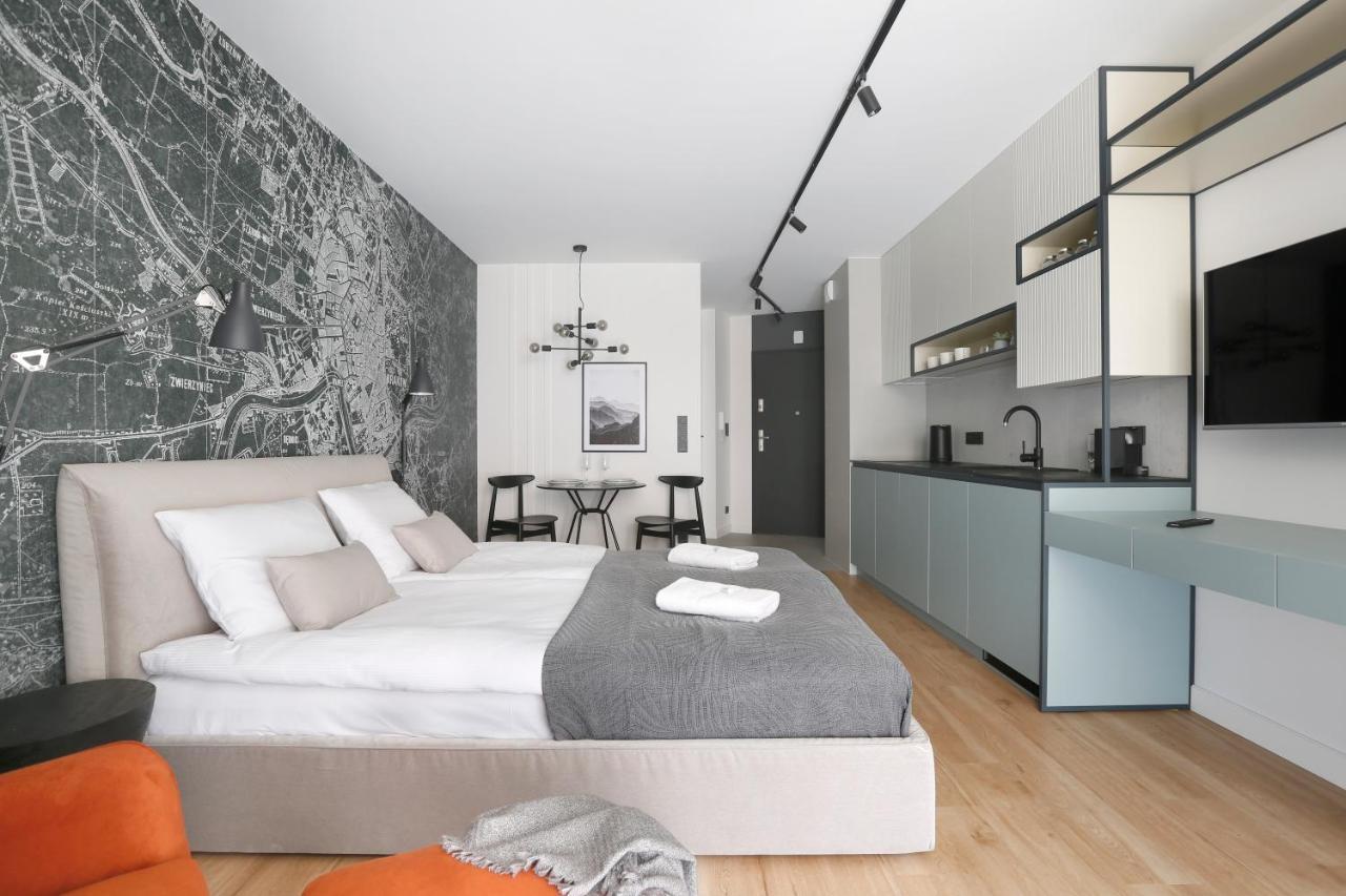 Deluxe Studio Cracow Arianska By Noclegi Renters Krakow Luaran gambar